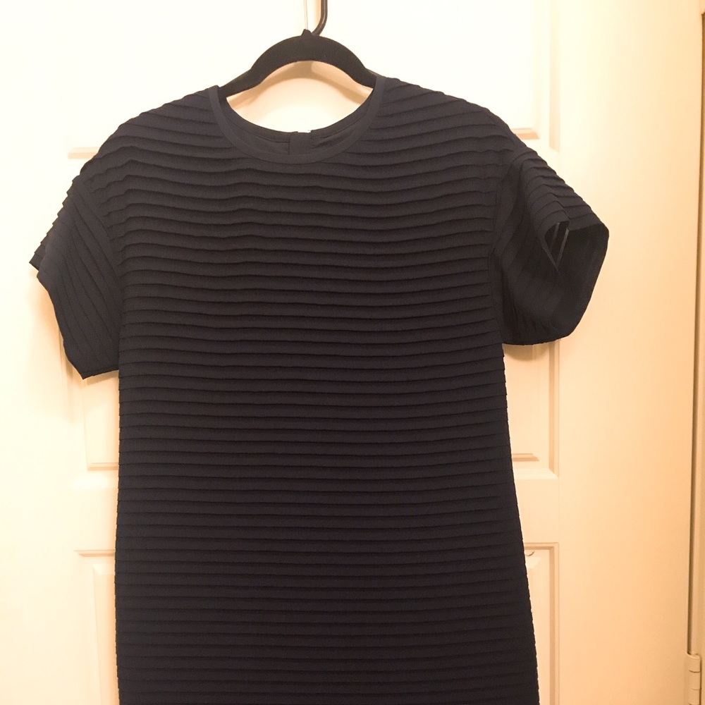 Jcrew pleated dress